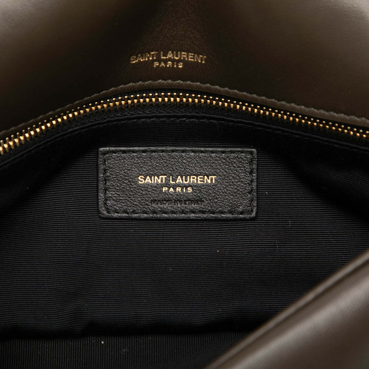 Saint Laurent Small Cuir d’agneau Calypso Sac bandoulière