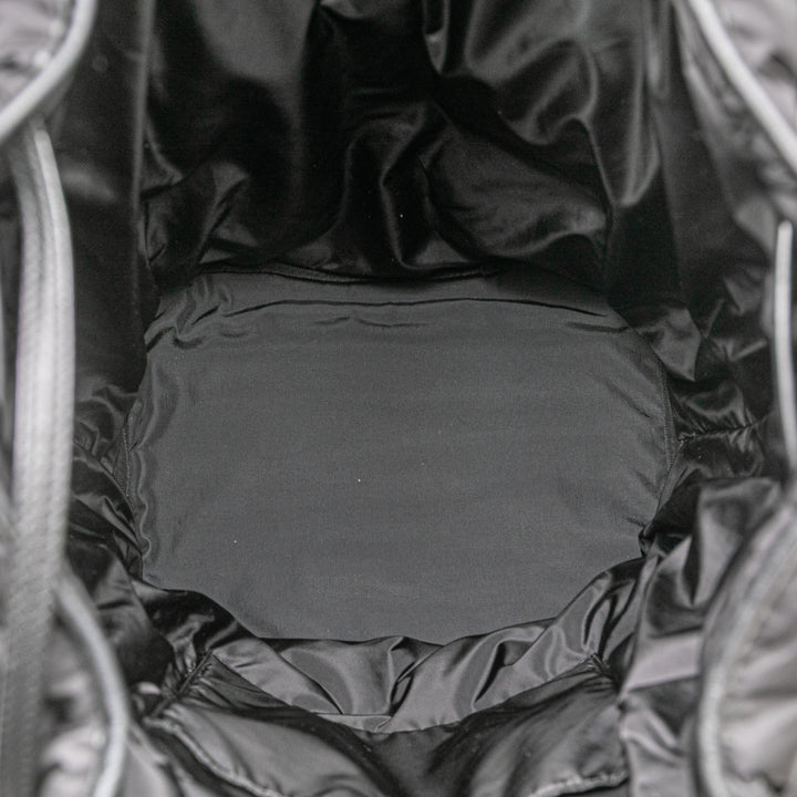 Saint Laurent Nylon Rive Gauche Drawstring Sac à dos