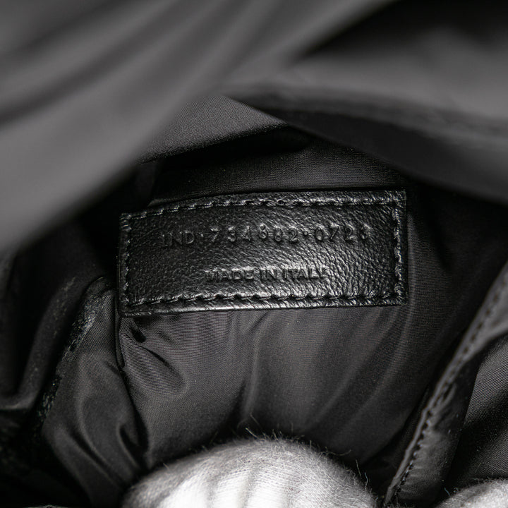 Saint Laurent Nylon Rive Gauche Drawstring Sac à dos