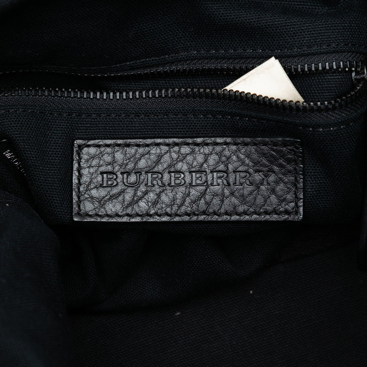 Burberry Mega Check Toile Korbin Sac à dos