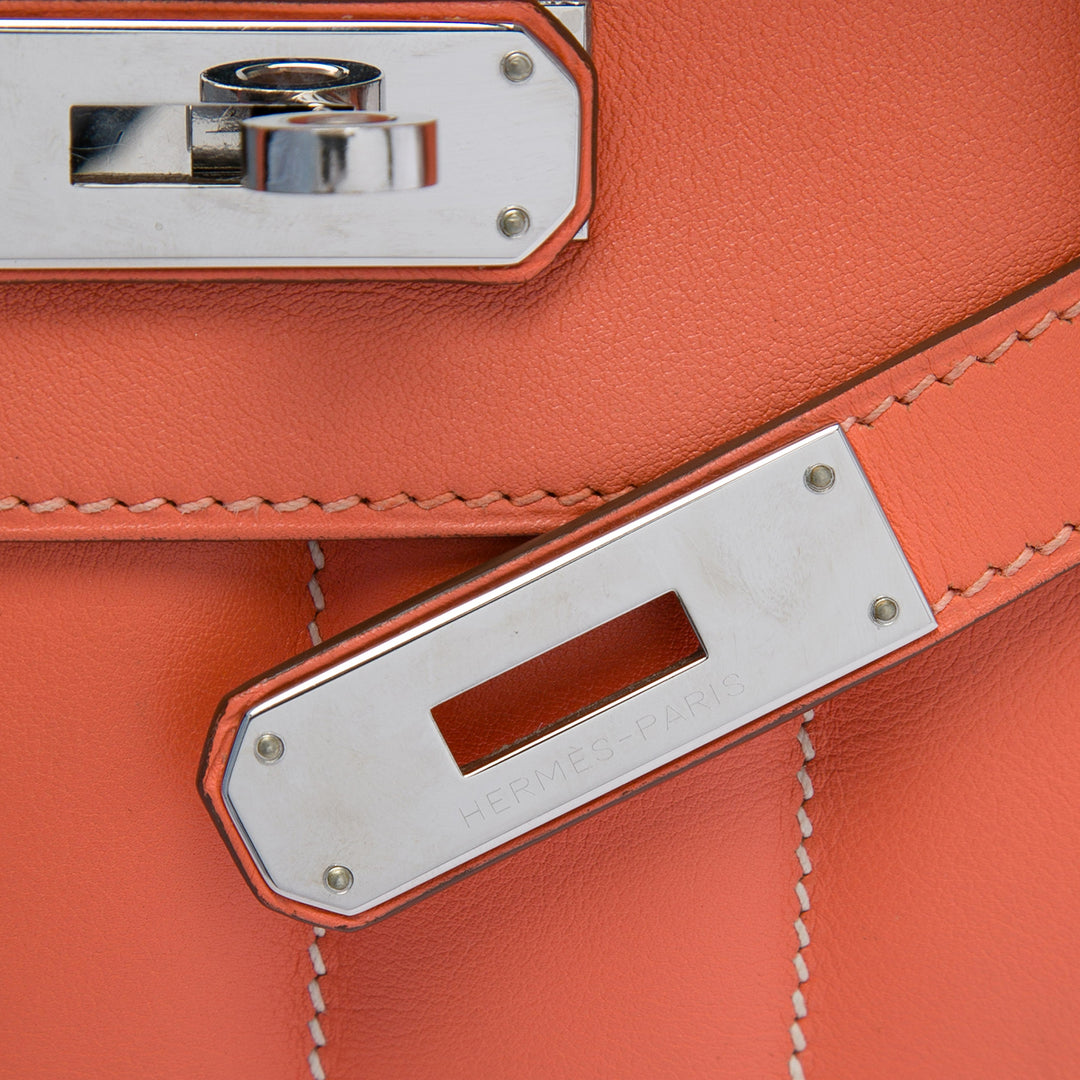Hermès Berline Sac Mini Swift Orange – vue 5 – GABY PARIS