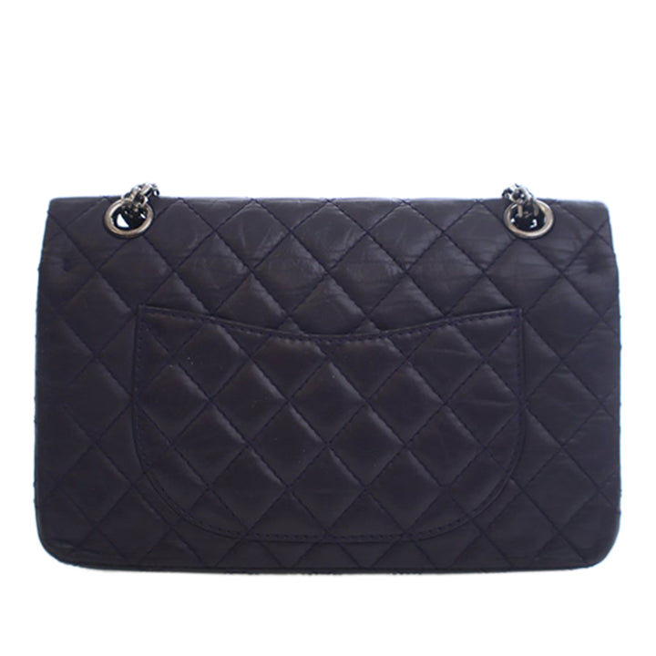 Chanel Matelassé vieilli Cuir de veau Reissue 2.55 Double rabat 225 – GABY PARIS Authentique