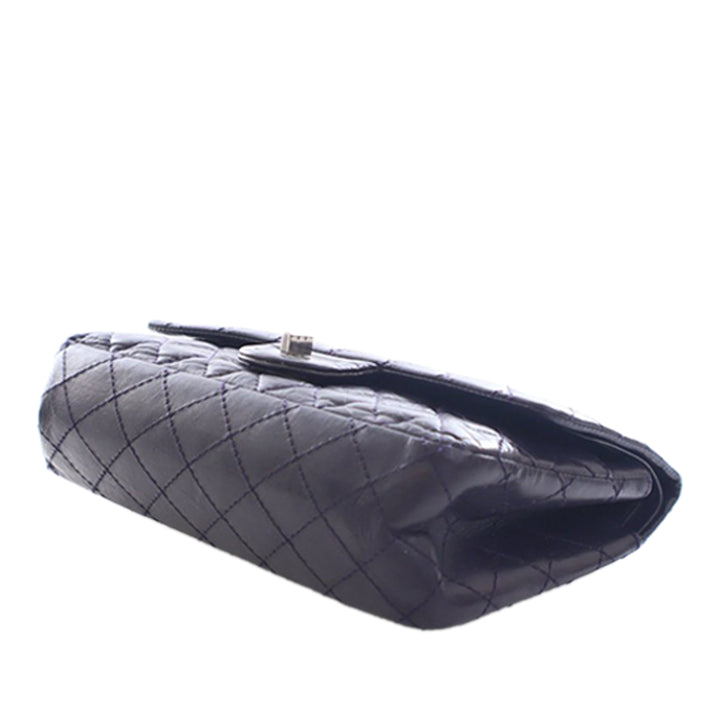 Chanel Matelassé vieilli Cuir de veau Reissue 2.55 Double rabat 225 – GABY PARIS Authentique