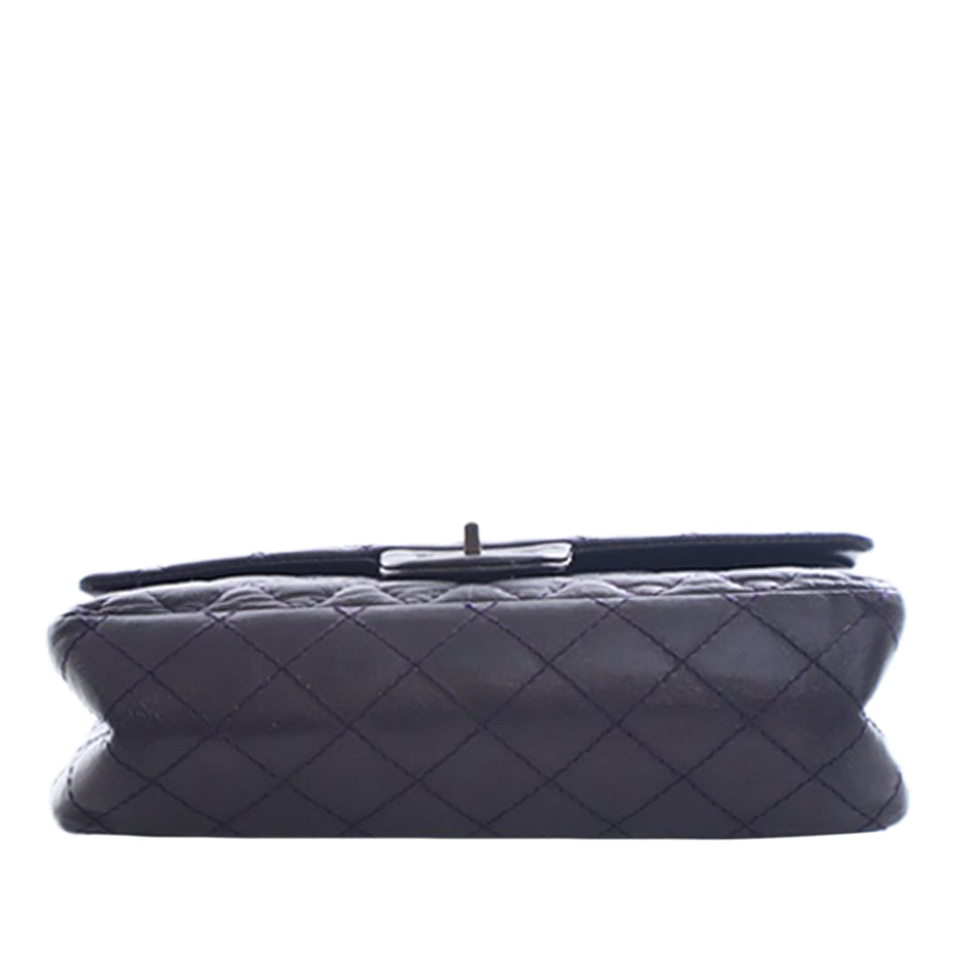 Chanel Matelassé vieilli Cuir de veau Reissue 2.55 Double rabat 225 – GABY PARIS Authentique