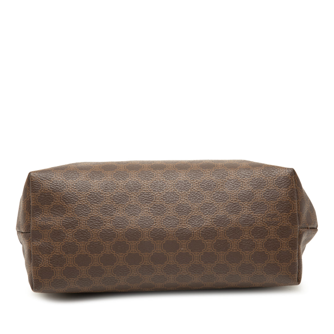 Celine Macadam Coated Toile Pochette