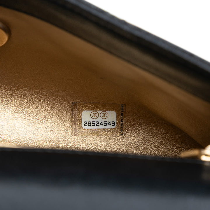 Chanel Mini CC Matelassé Cuir d’agneau à rabat