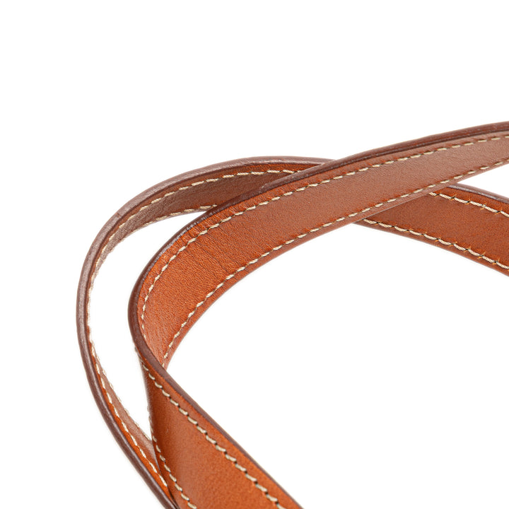 Macadam Coated Canvas Tote Brown - Gaby Paris