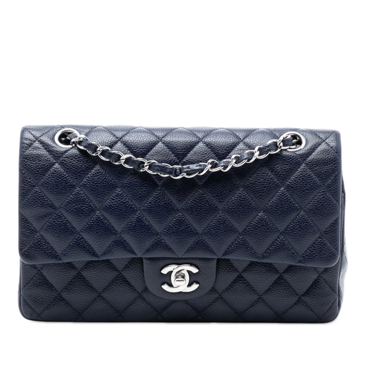 Chanel Medium Classic Caviar Double rabat