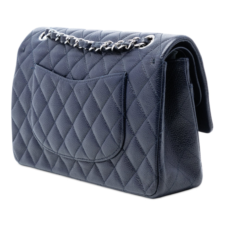 Chanel Medium Classic Caviar Double rabat