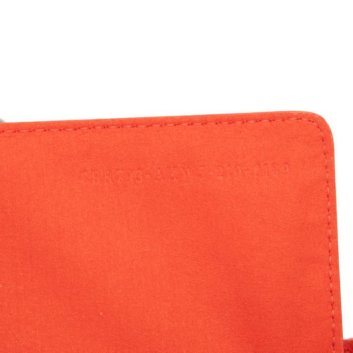 Fendi Zucca embossé Technical Fabric Chain Midi Baguette