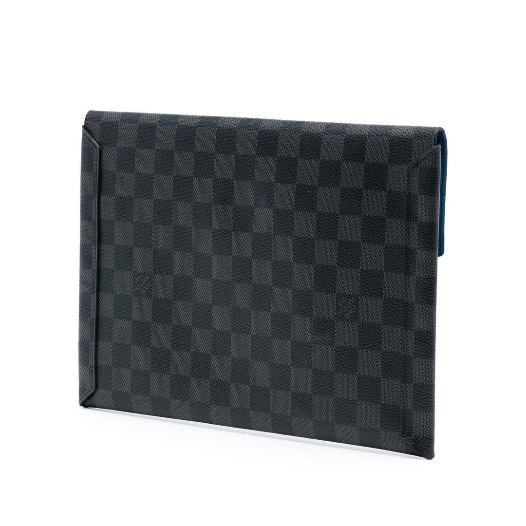 Louis Vuitton Damier Graphite Alpha Pochette GM
