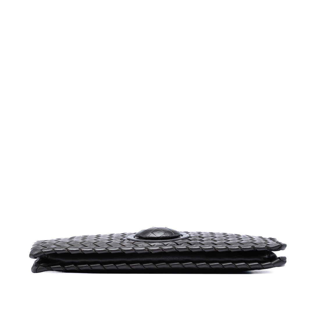 Bottega Veneta Nappa Intrecciato Turn Lock Pochette