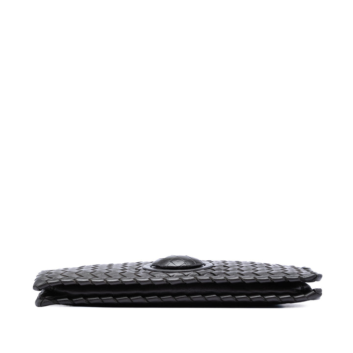 Bottega Veneta Nappa Intrecciato Turn Lock Pochette