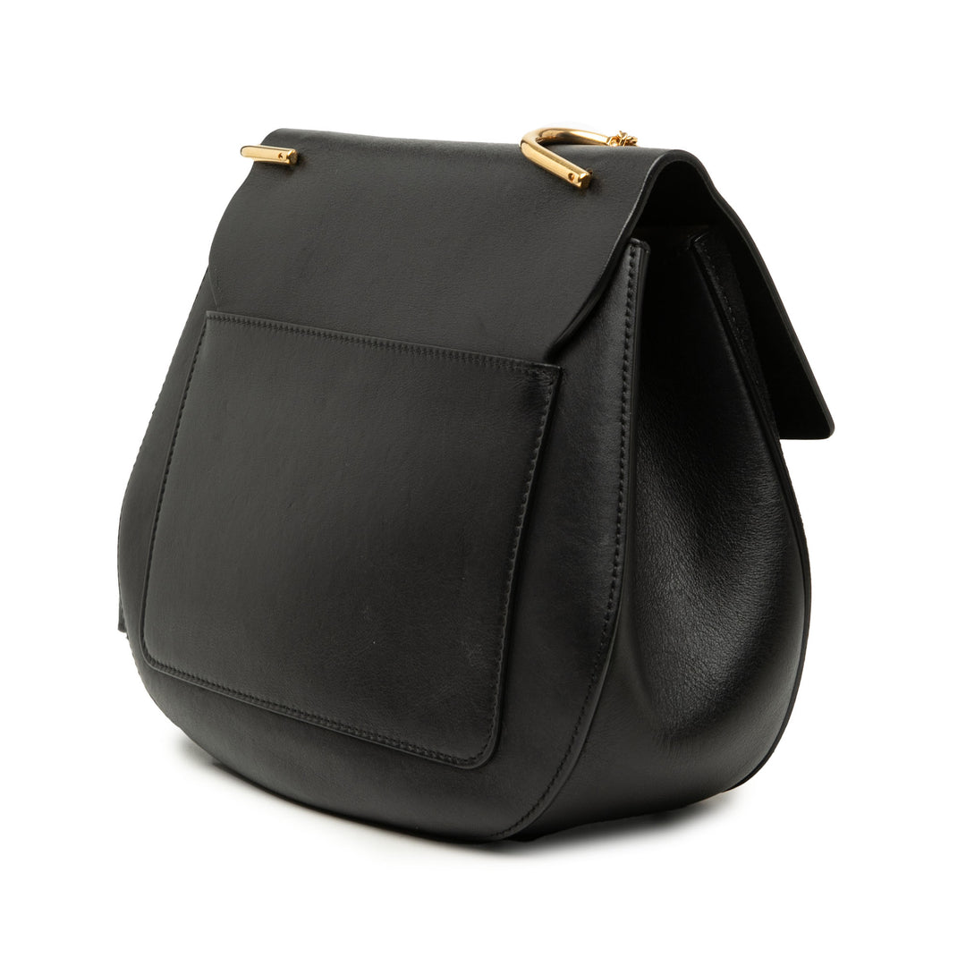 Chloé Medium Daim et Cuir de veau Drew Sac porté croisé