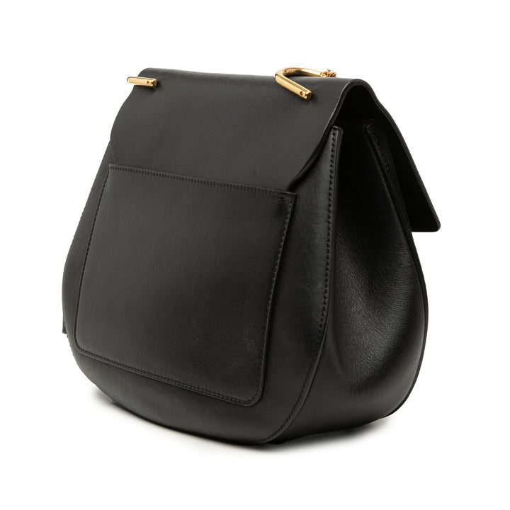 Chloé Medium Daim et Cuir de veau Drew Sac porté croisé