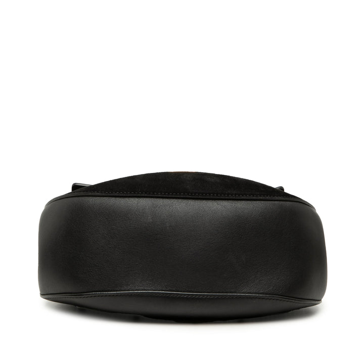 Chloé Medium Daim et Cuir de veau Drew Sac porté croisé