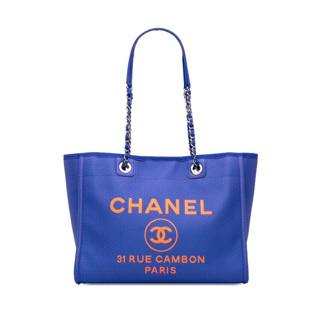 Chanel Deauville Cabas Petit Bleu
