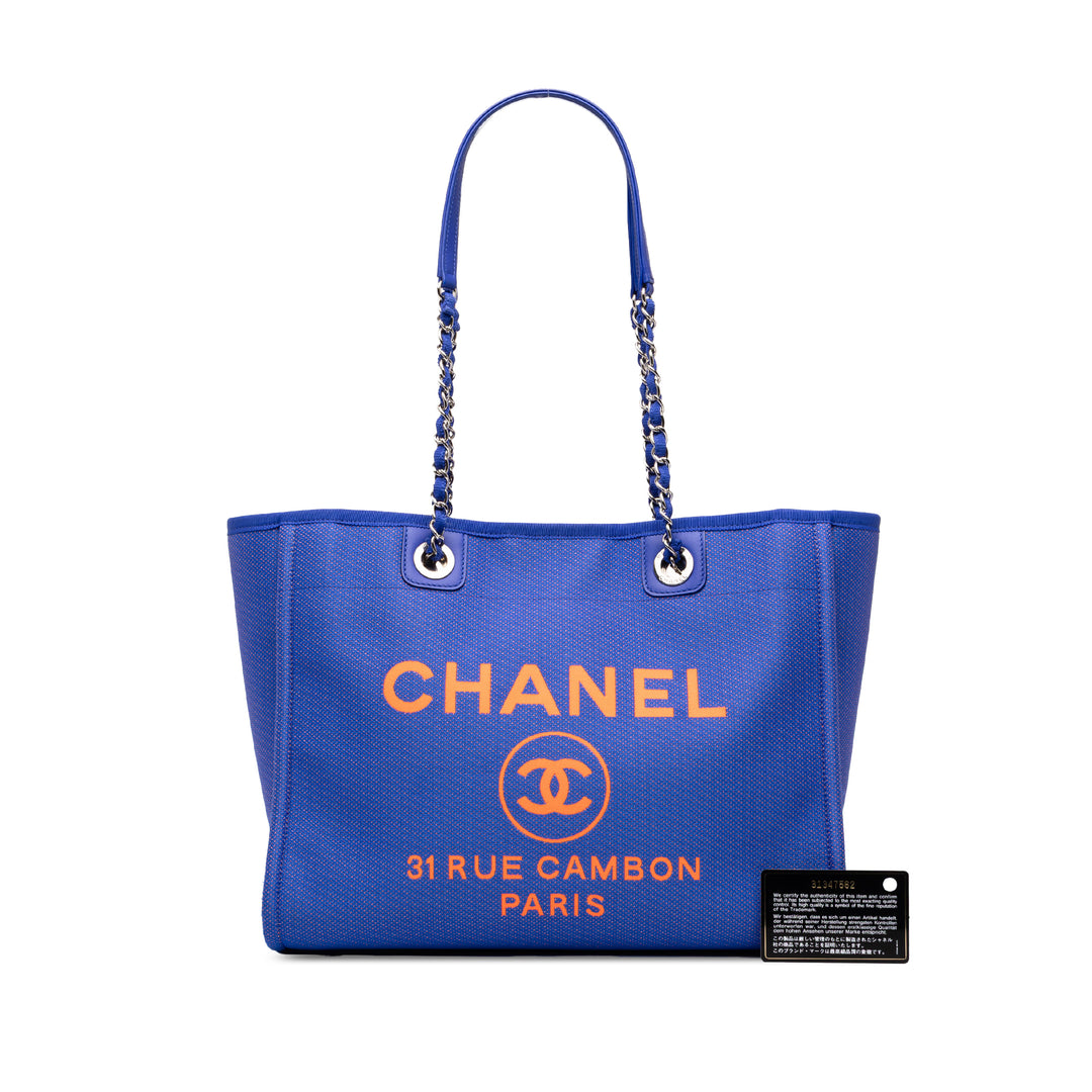 Chanel Deauville Cabas Petit Bleu