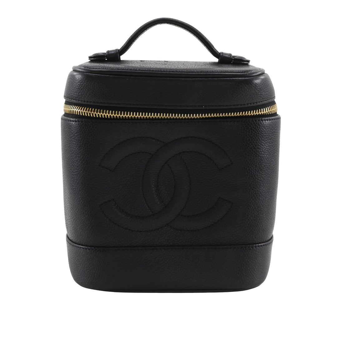 Chanel CC Vanity Cuir caviar