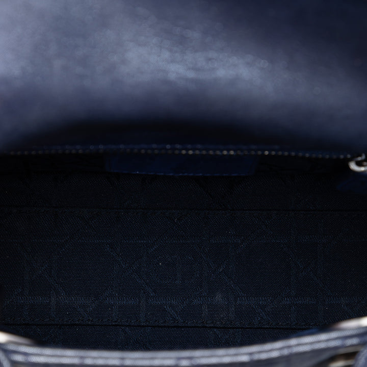 Dior Mini Iridescent Cuir d’agneau Cannage Lady Dior