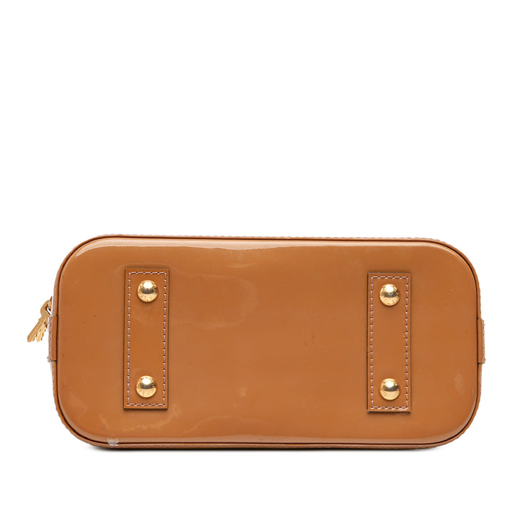 Louis Vuitton Monogram Vernis Alma BB Marron
