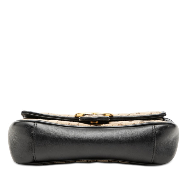 GG Marmont Matelasse Diagonal GG et Sac Petit Noir