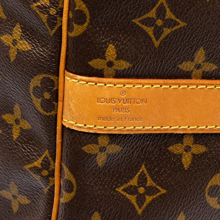 Louis Vuitton Keepall Bandouliere 55 Monogram Marron
