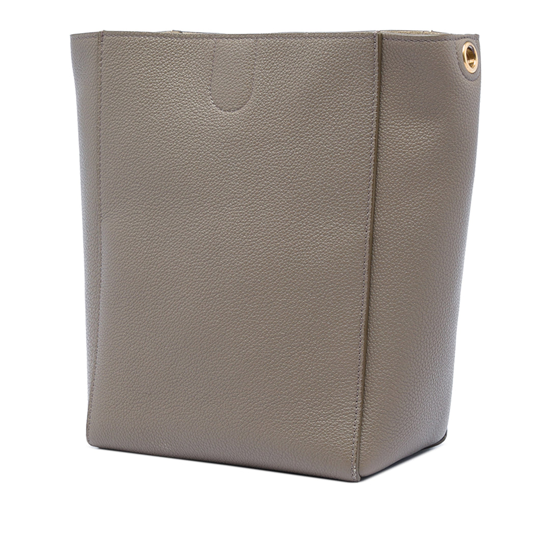 Celine Small Soft Cuir de veau grainé Seau Sangle Bucket Sac