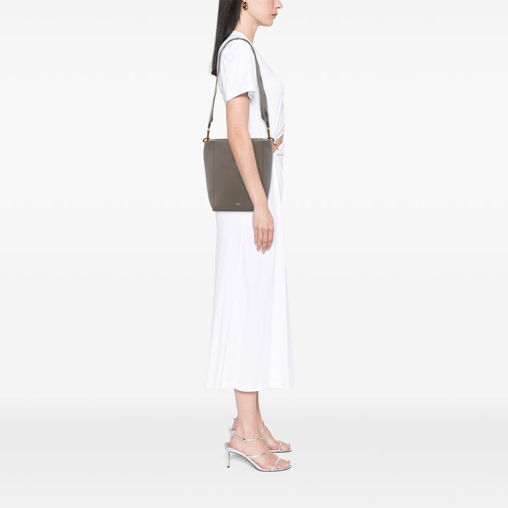 Celine Small Soft Cuir de veau grainé Seau Sangle Bucket Sac