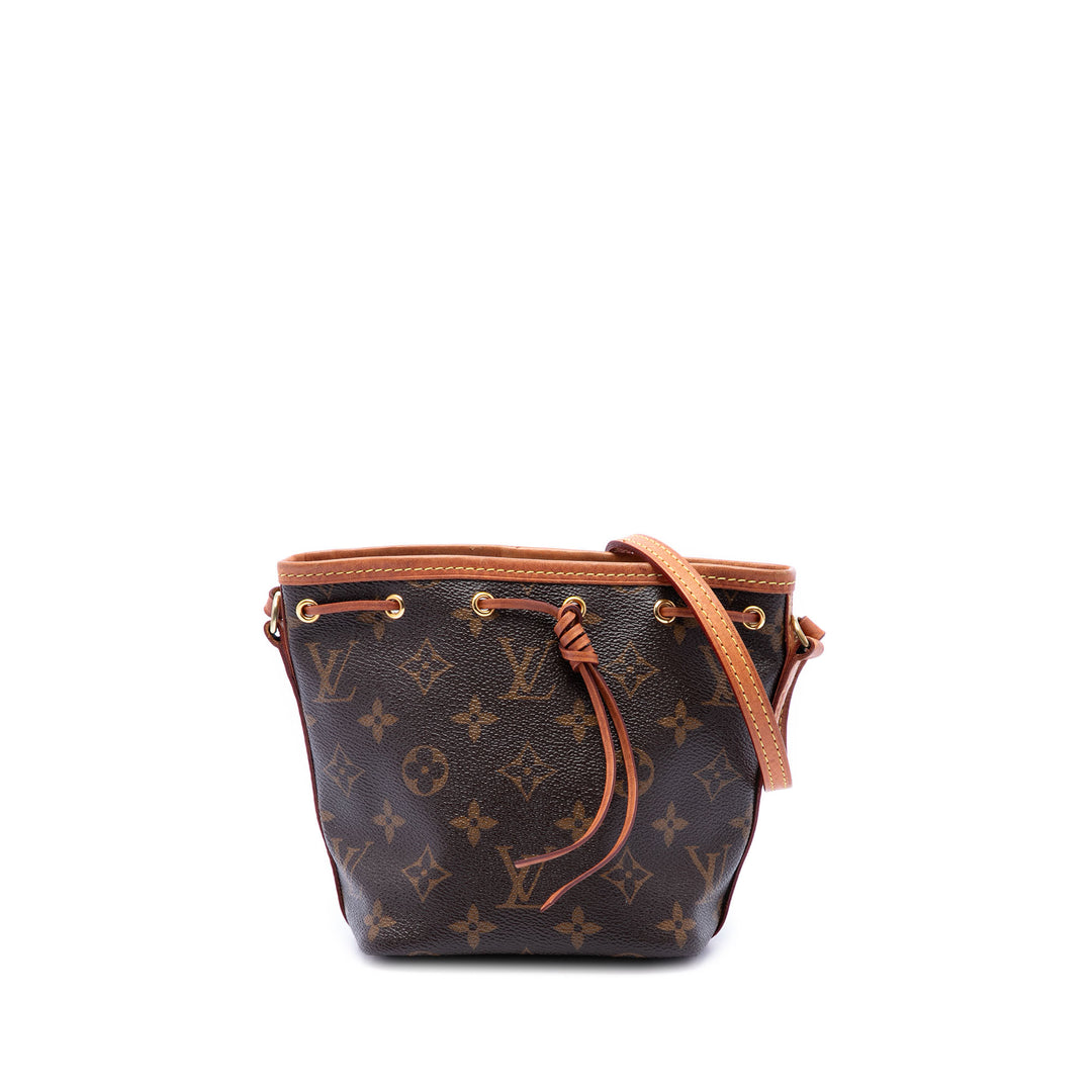Noe Nano Monogram Marron