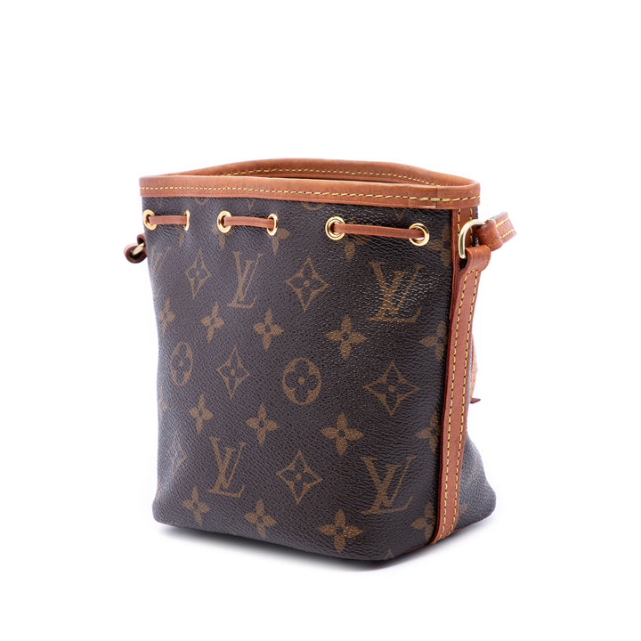 Noe Nano Monogram Marron
