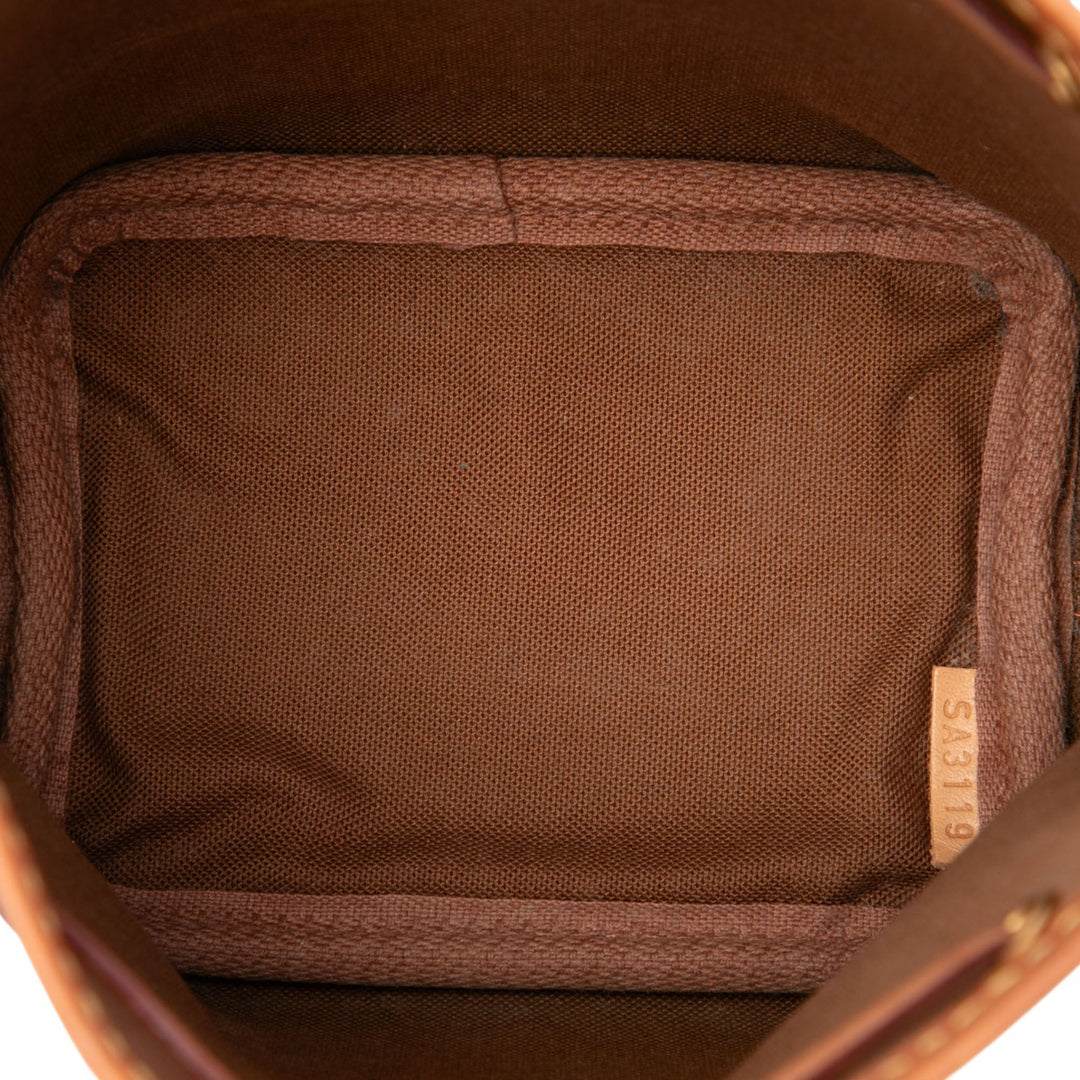 Noe Nano Monogram Marron