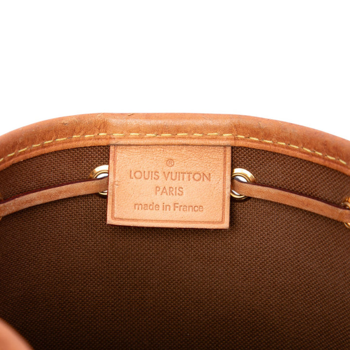 Noe Nano Monogram Marron