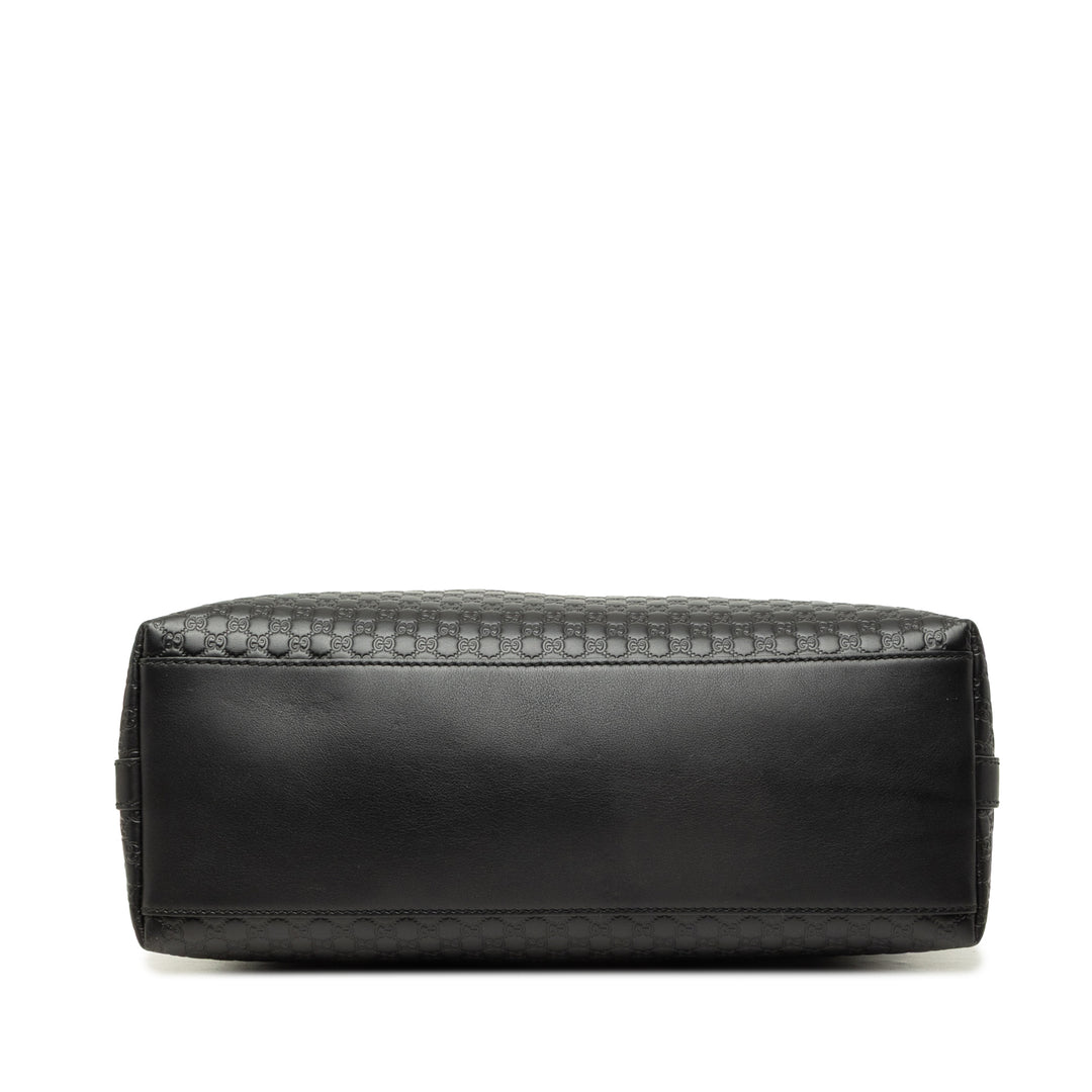 Gucci Microguccissima Margaux Sac Noir – vue 3 – GABY PARIS
