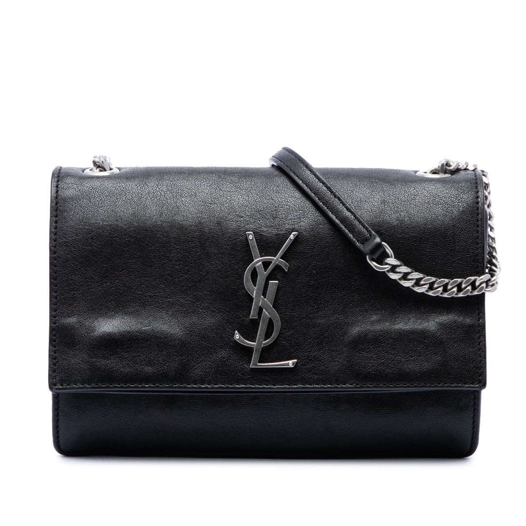 Sunset Sac Petit Cuir de veau Noir