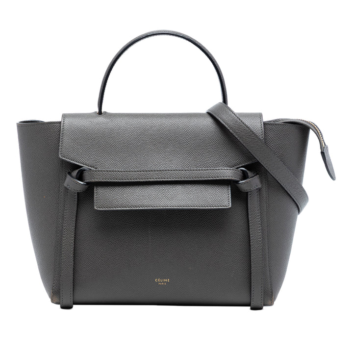 Celine Micro Cuir de veau grainé Sac ceinture