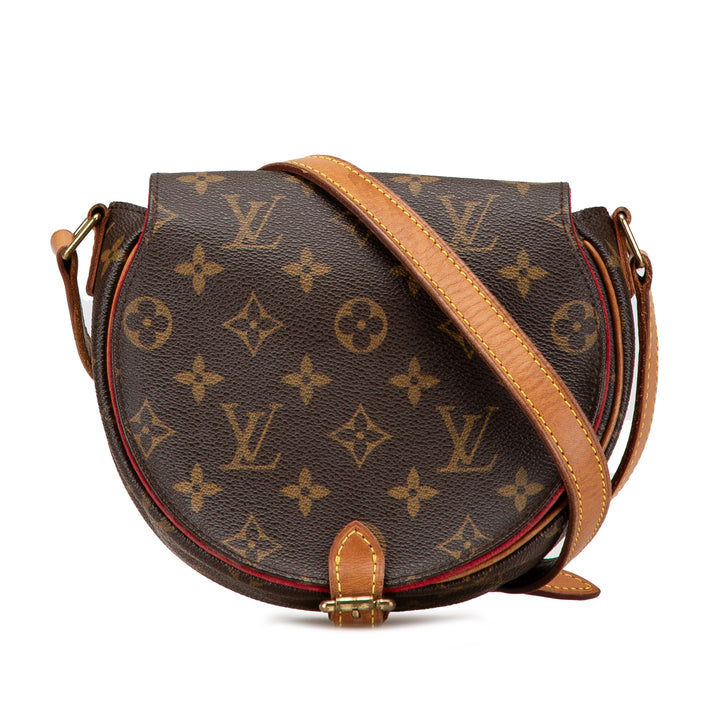 Monogram Sac Tambourine Brown - Gaby Paris