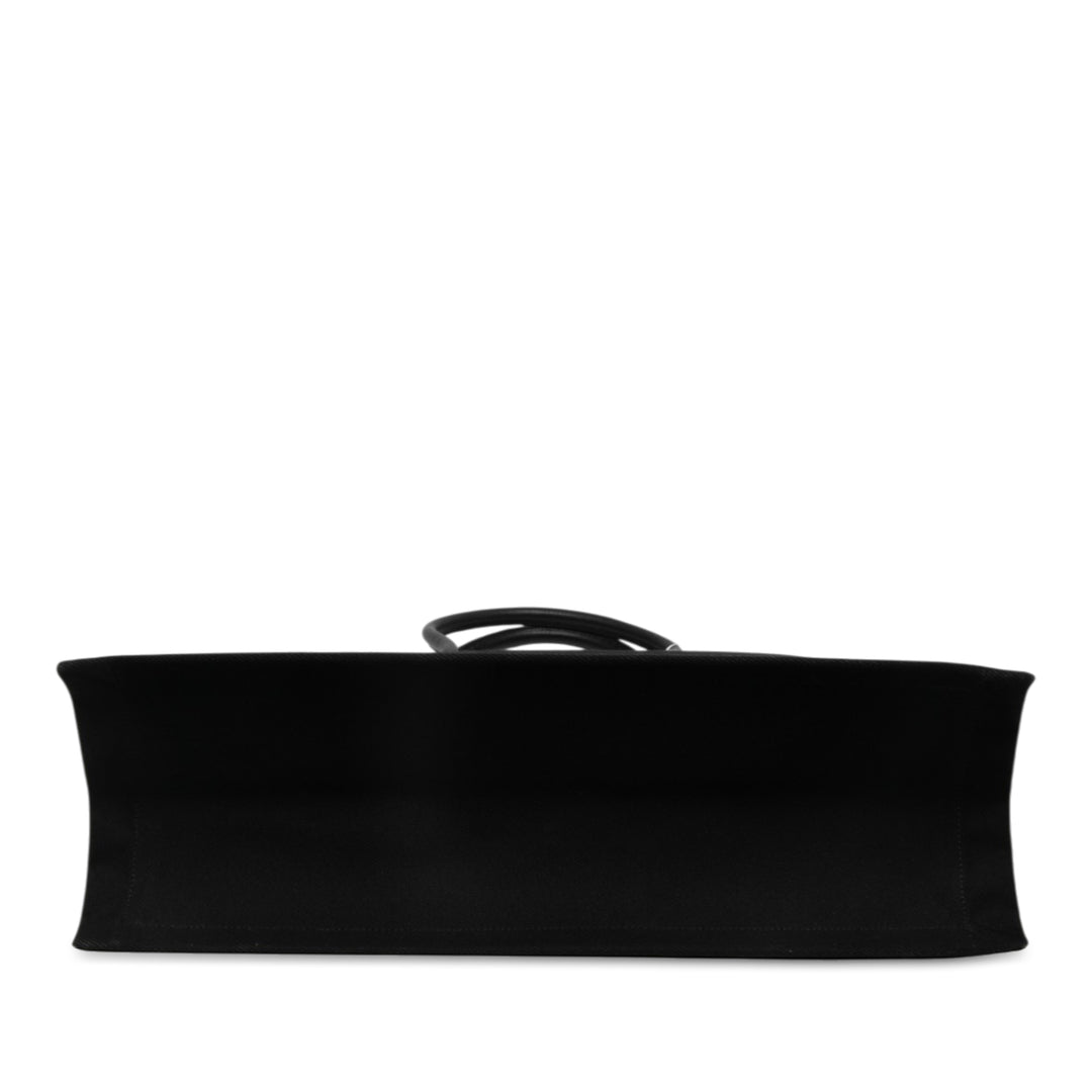 Saint Laurent Rive Gauche Cabas Grand Noir – vue 3 – GABY PARIS