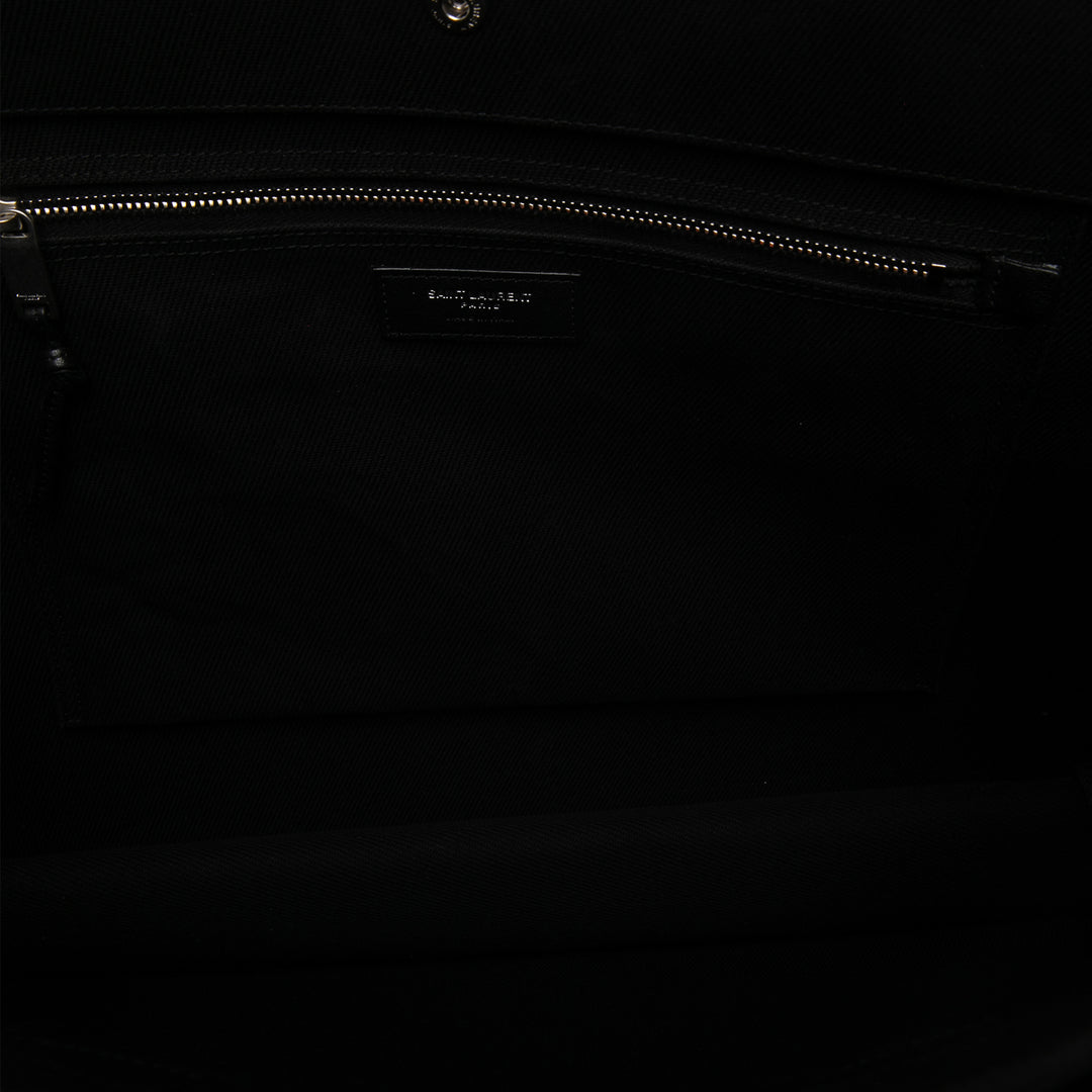 Saint Laurent Rive Gauche Cabas Grand Noir – vue 4 – GABY PARIS
