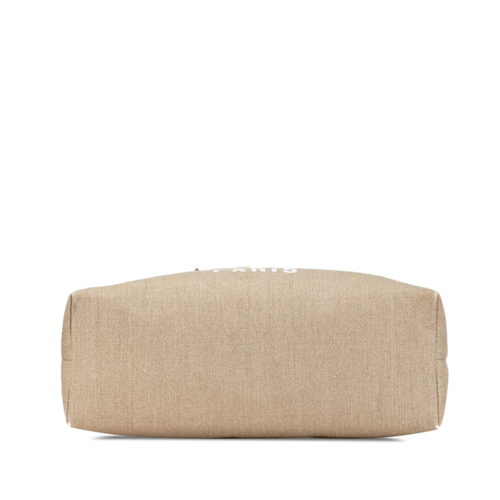 Paris Horizontal Cabas Tote Brown - Gaby Paris