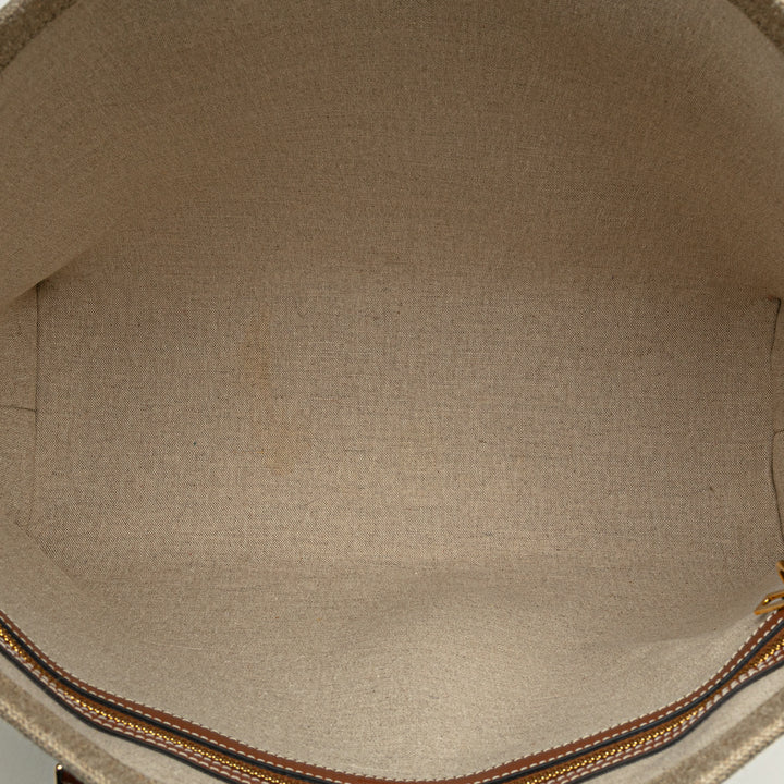 Paris Horizontal Cabas Tote Brown - Gaby Paris