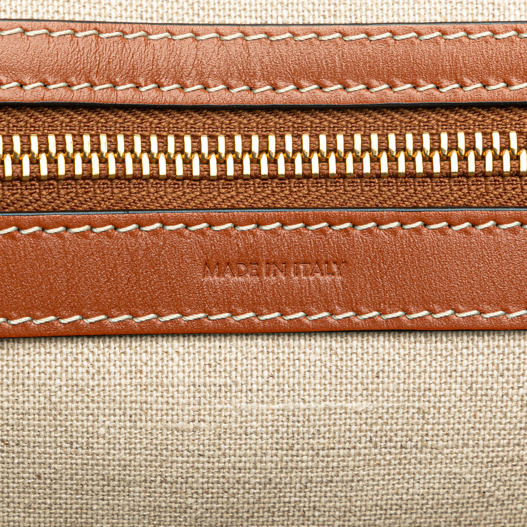 Paris Horizontal Cabas Tote Brown - Gaby Paris