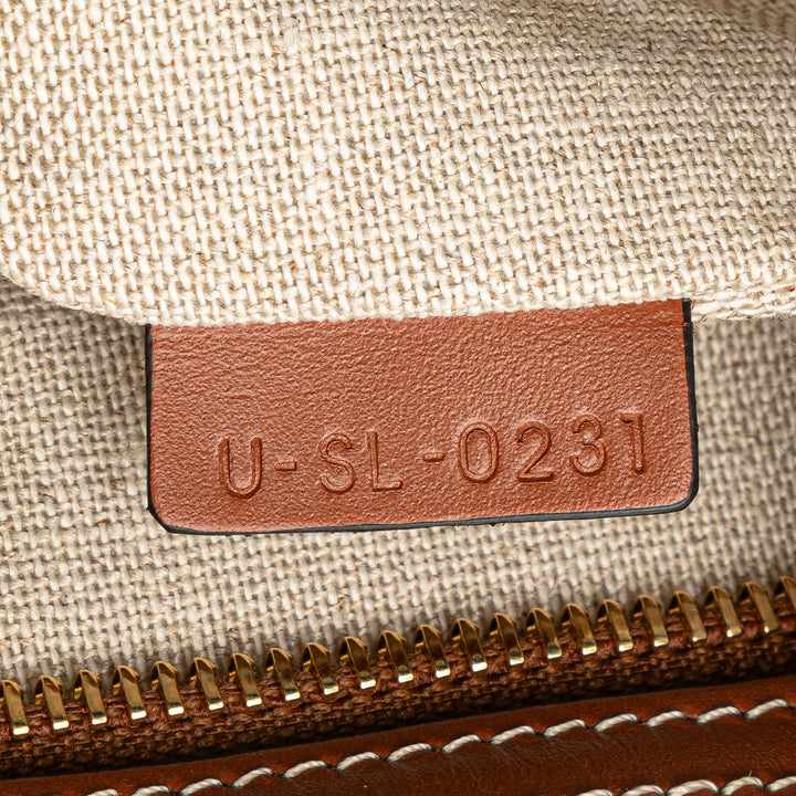 Paris Horizontal Cabas Tote Brown - Gaby Paris