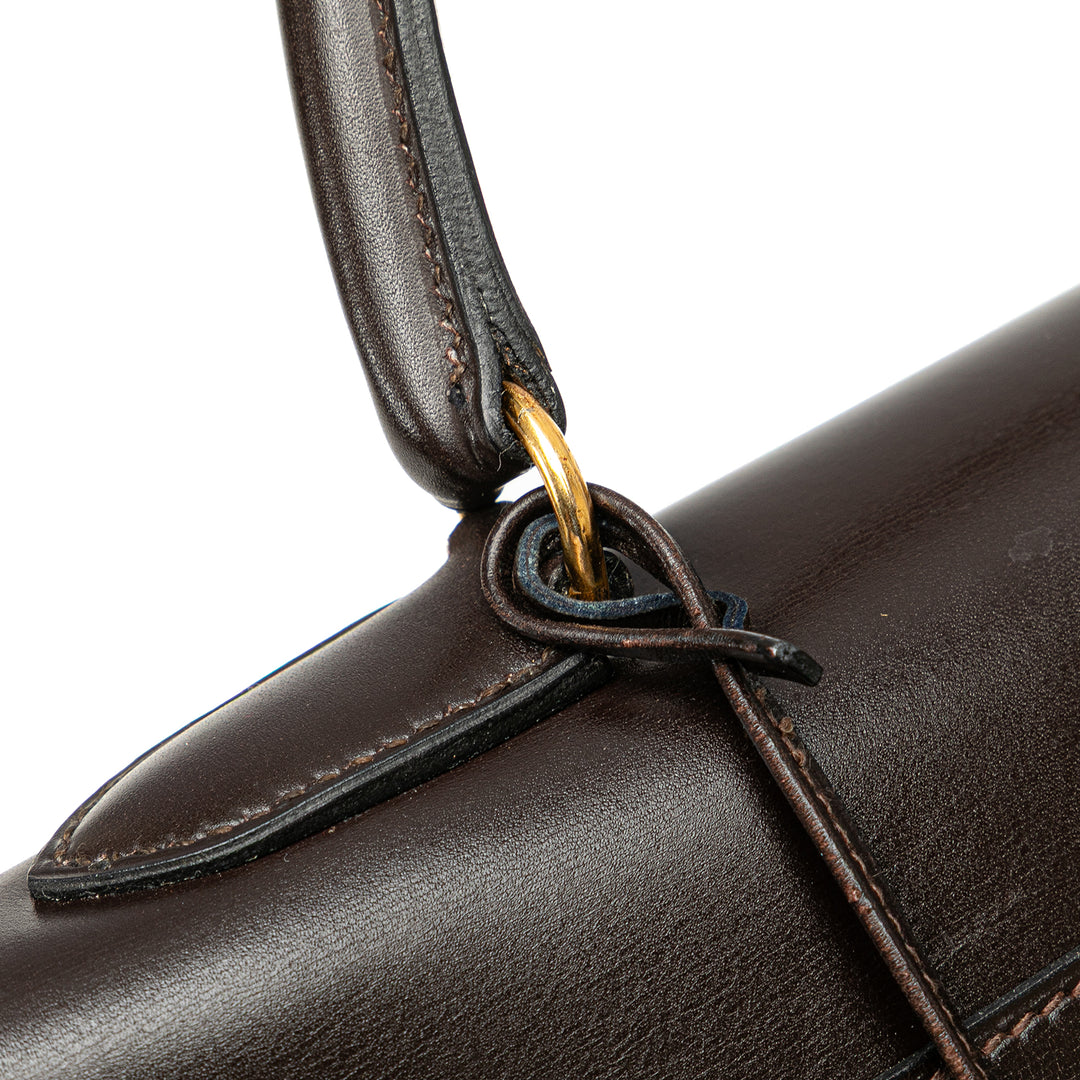 Box Calf Kelly Retourne 35 Brown - Gaby Paris