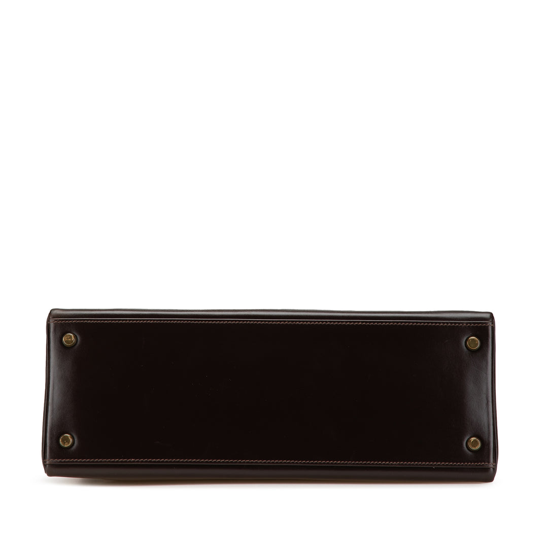 Box Calf Kelly Retourne 35 Brown - Gaby Paris