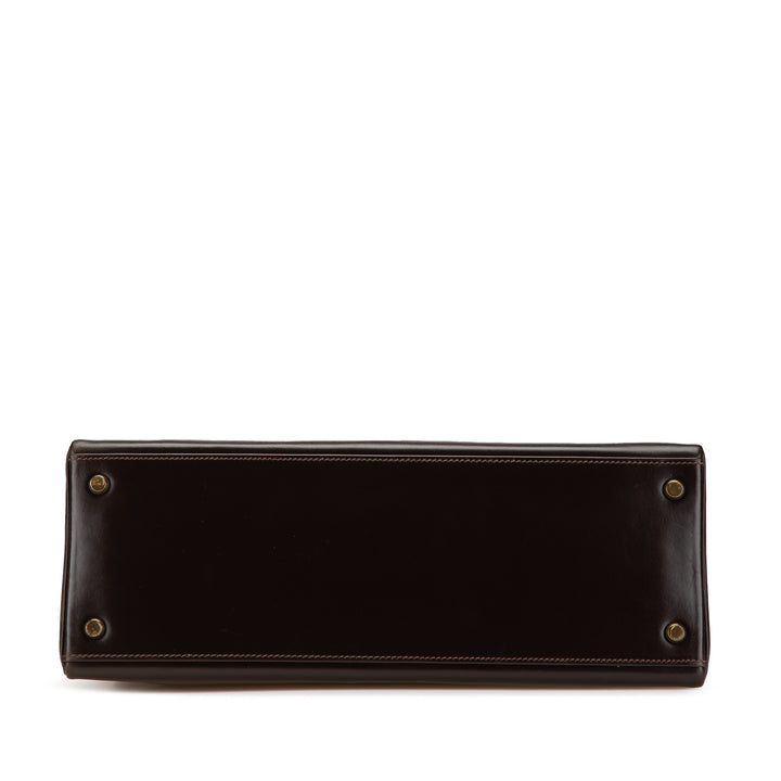 Box Calf Kelly Retourne 35 Brown - Gaby Paris