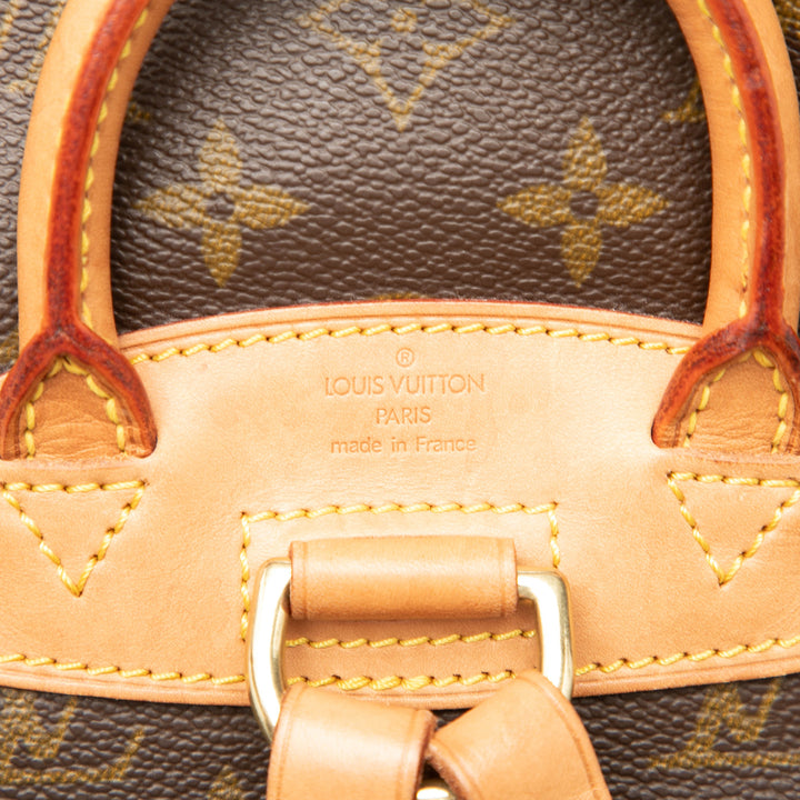 Louis Vuitton Montsouris Mini Monogram Marron – vue 5 – GABY PARIS