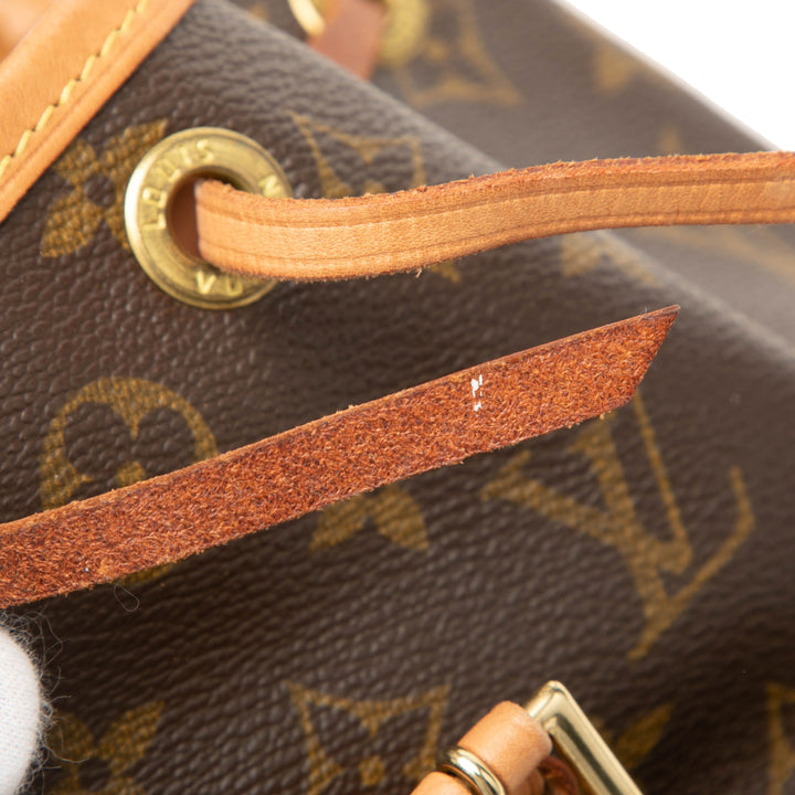 Louis Vuitton Montsouris Mini Monogram Marron – vue 6 – GABY PARIS