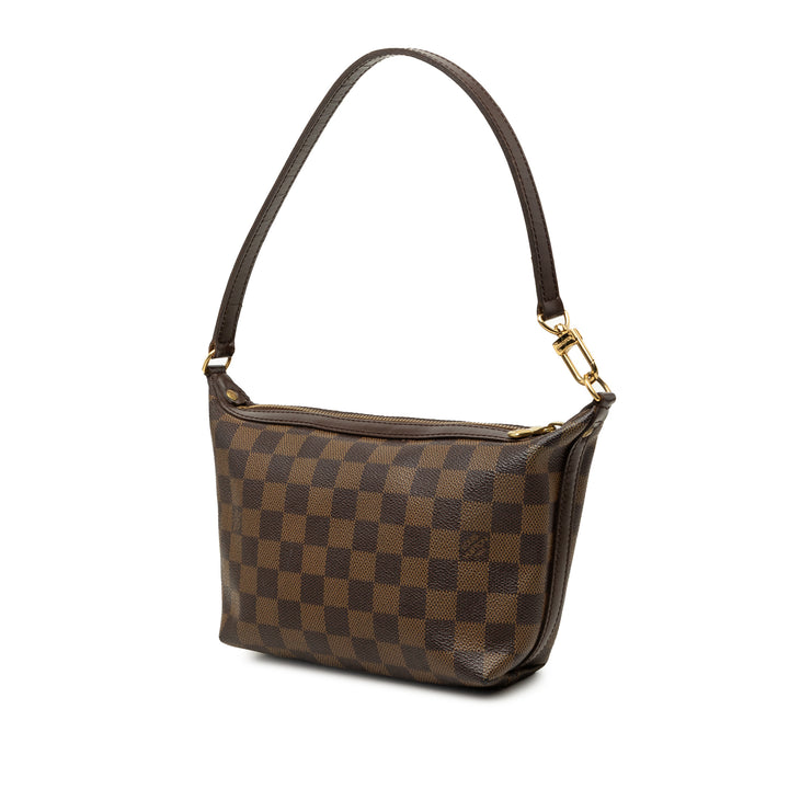 Louis Vuitton Sac porté épaule Illovo Damier Ébène PM Marron – vue 2 – GABY PARIS