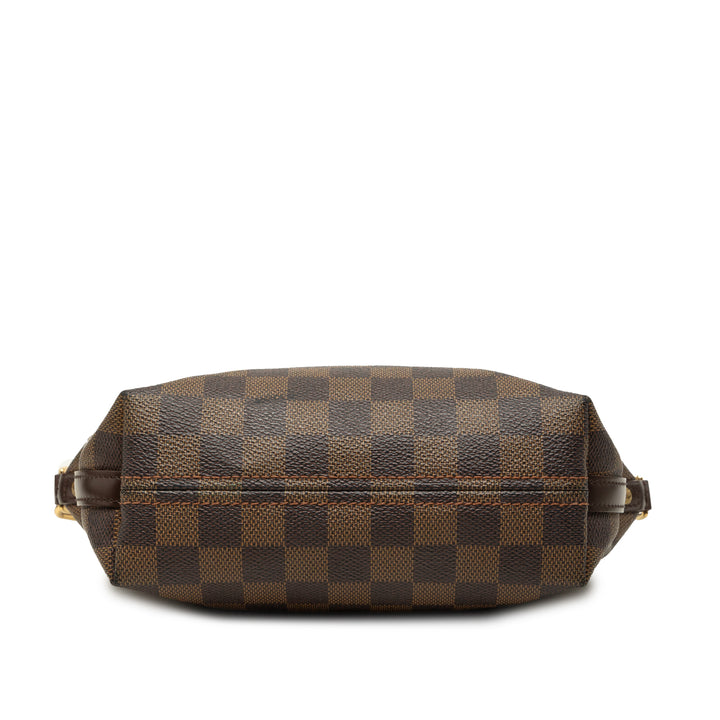 Louis Vuitton Sac porté épaule Illovo Damier Ébène PM Marron – vue 3 – GABY PARIS